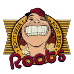 Roots Handmade Pizza Roots Beer Label.