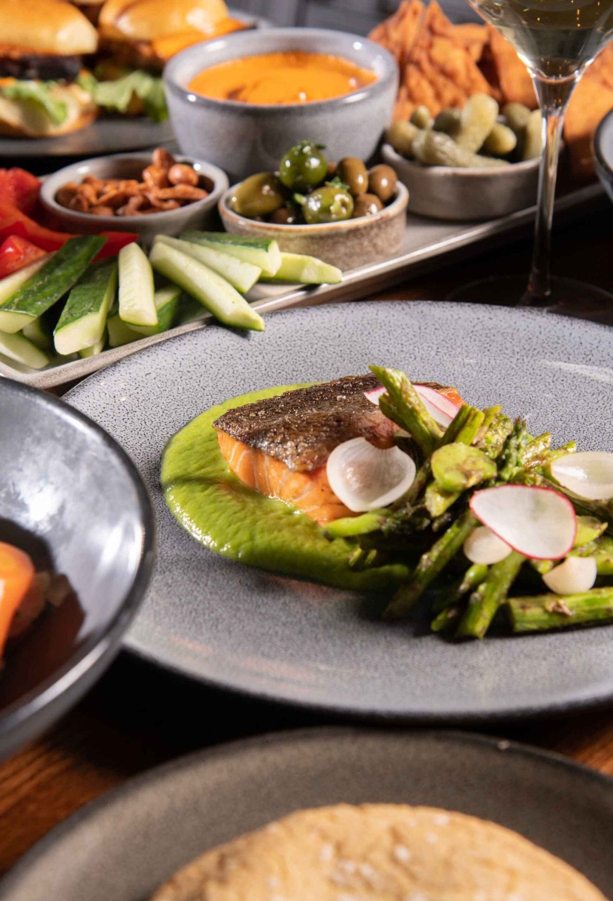 Sharable food at 90th Meridian for all kinds of corporate events and happy hour
