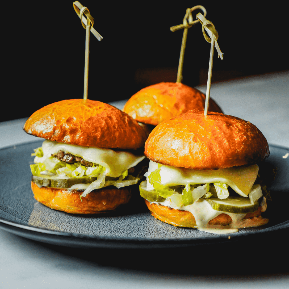 Happy Hour food at 90th Meridian in Chicago's financial district