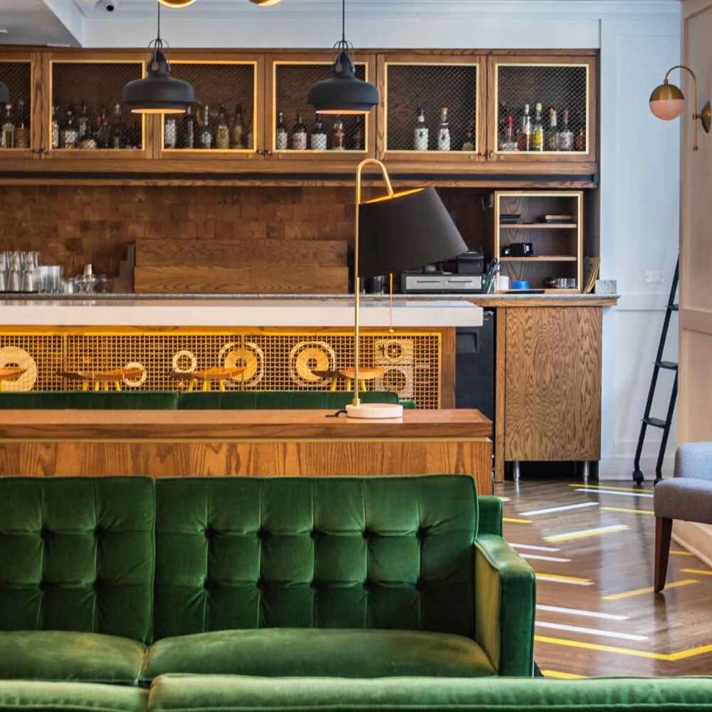 The Study aka Bodega during the day. Retro vibes and cool tunes. 